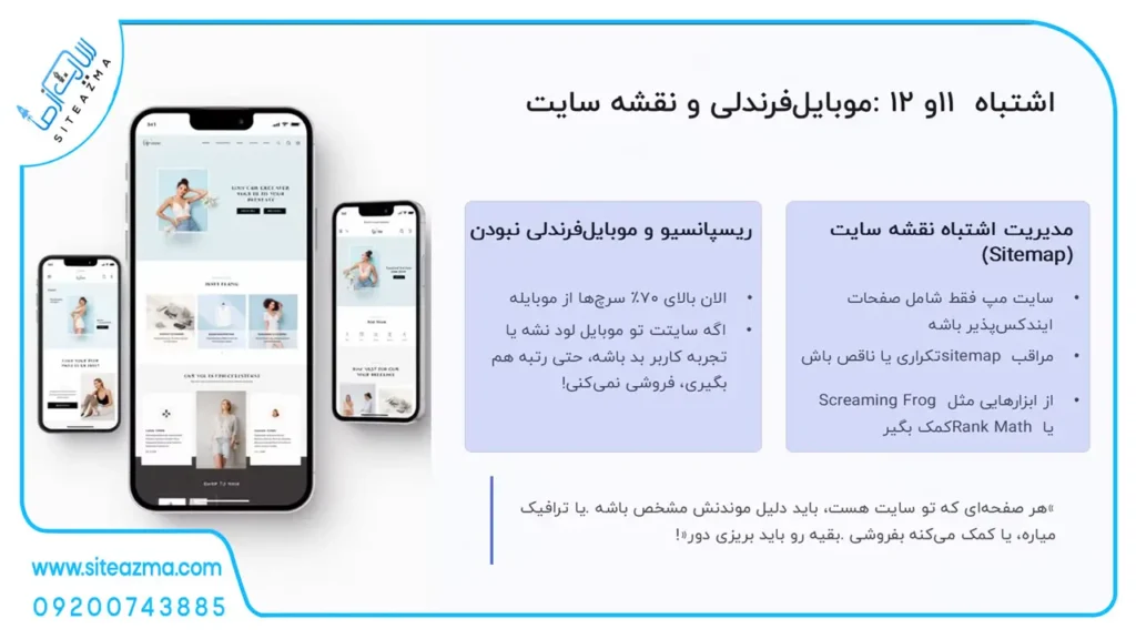 Mobile-Friendly and Sitemap-siteazma.com